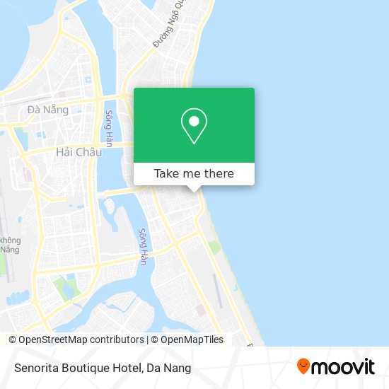 Senorita Boutique Hotel map