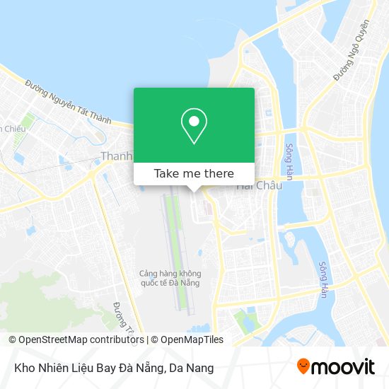 Kho Nhiên Liệu Bay Đà Nẵng map