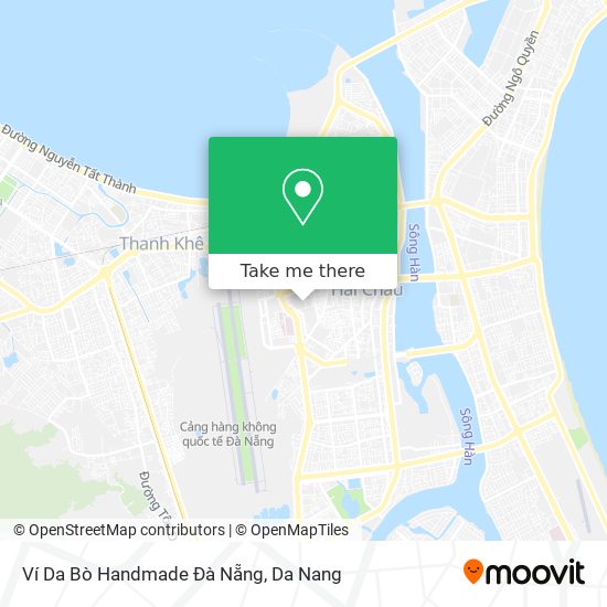 Ví Da Bò Handmade Đà Nẵng map