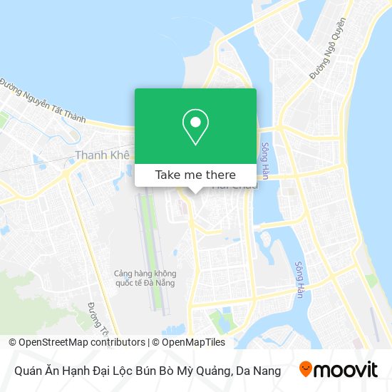 Quán Ăn Hạnh Đại Lộc Bún Bò Mỳ Quảng map