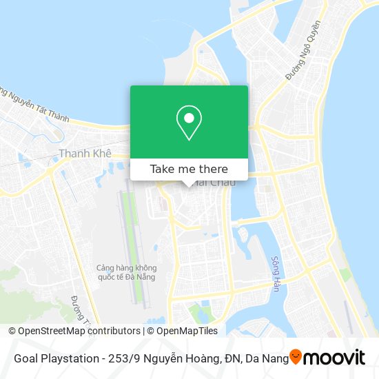 Goal Playstation - 253 / 9 Nguyễn Hoàng, ĐN map