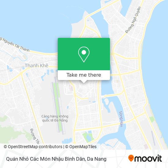 Quán Nhỏ Các Món Nhậu Bình Dân map