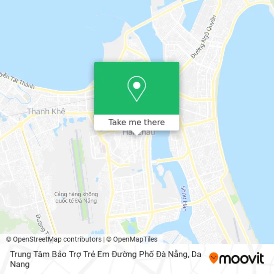 Trung Tâm Bảo Trợ Trẻ Em Đường Phố Đà Nẵng map