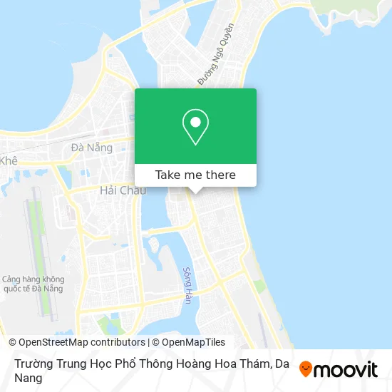 Trường Trung Học Phổ Thông Hoàng Hoa Thám map