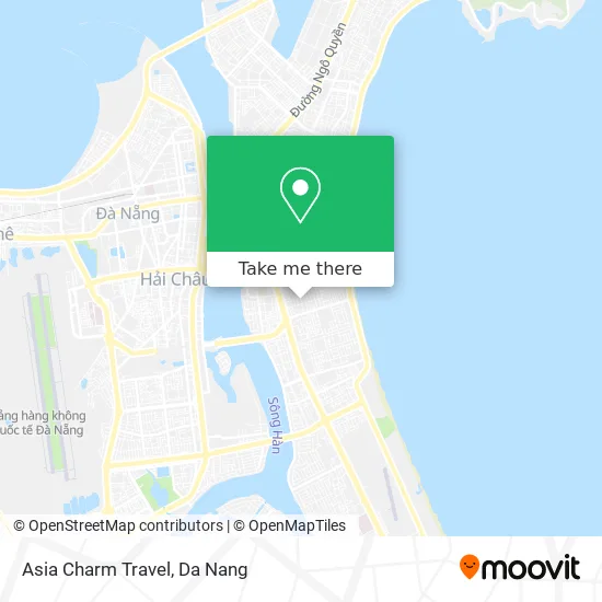 Asia Charm Travel map