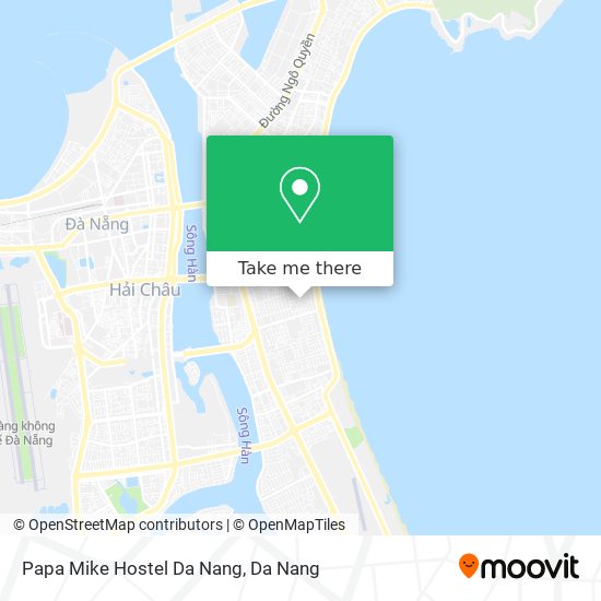 Papa Mike Hostel Da Nang map