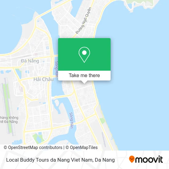 Local Buddy Tours da Nang Viet Nam map
