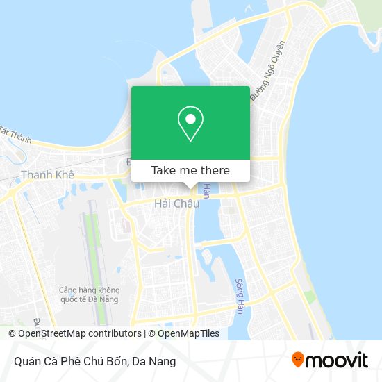 Quán Cà Phê Chú Bốn map