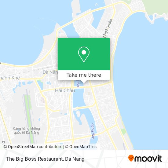 The Big Boss Restaurant map