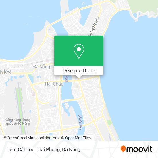 Tiệm Cắt Tóc Thái Phong map