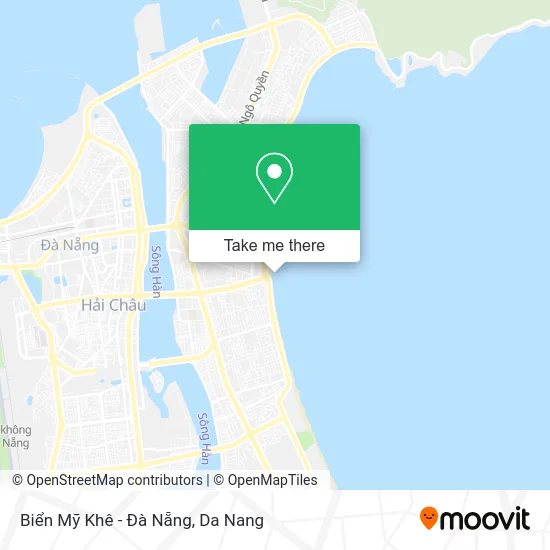 Biển Mỹ Khê - Đà Nẵng map