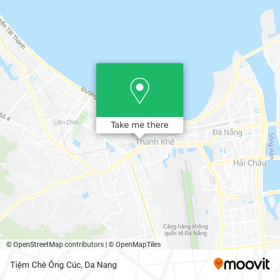 Tiệm Chè Ông Cúc map