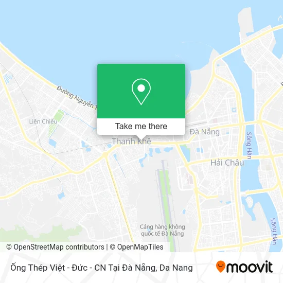 Ống Thép Việt - Đức - CN Tại Đà Nẵng map