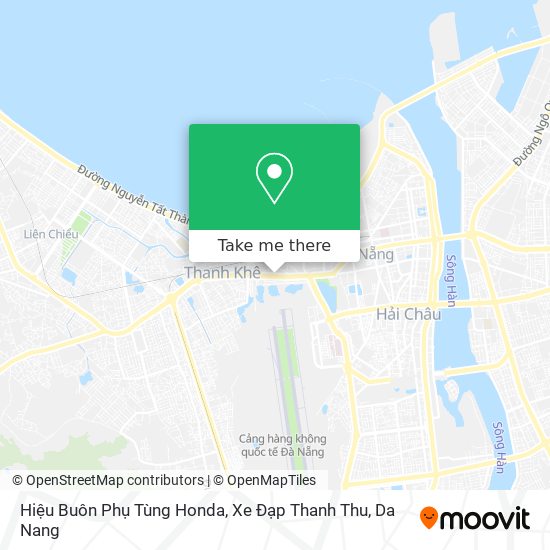 Hiệu Buôn Phụ Tùng Honda, Xe Đạp Thanh Thu map