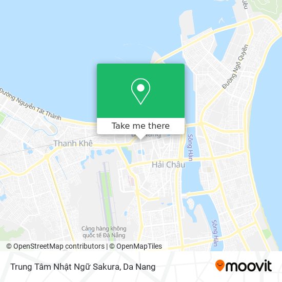 Trung Tâm Nhật Ngữ Sakura map