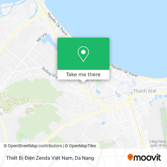 Thiết Bị Điện Zenda Việt Nam map