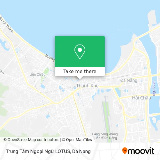 Trung Tâm Ngoại Ngữ LOTUS map