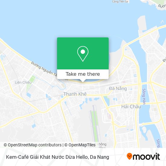 Kem-Café Giải Khát Nước Dừa Hello map