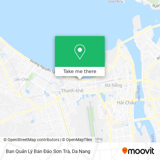 Ban Quản Lý Bán Đảo Sơn Trà map
