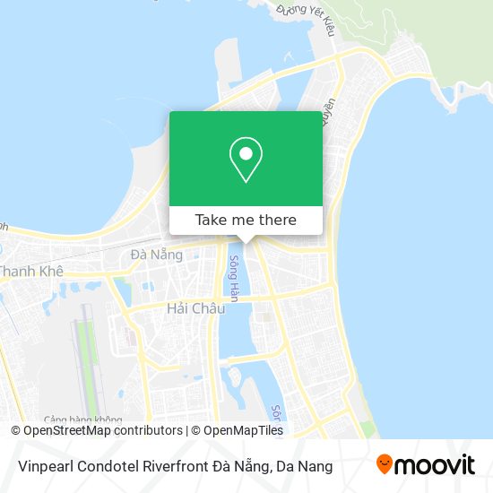 Vinpearl Condotel Riverfront Đà Nẵng map