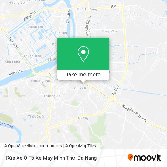 Rửa Xe Ô Tô Xe Máy Minh Thư map