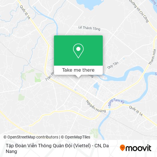 Tập Đoàn Viễn Thông Quân Đội (Viettel) - CN map