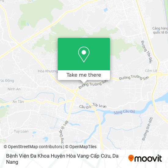 Bệnh Viện Đa Khoa Huyện Hòa Vang-Cấp Cứu map