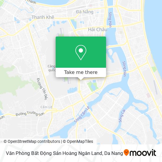 Văn Phòng Bất Động Sản Hoàng Ngân Land map