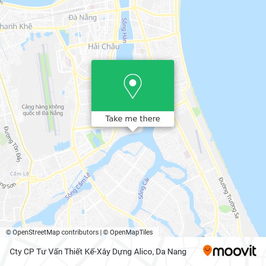 Cty CP Tư Vấn Thiết Kế-Xây Dựng Alico map