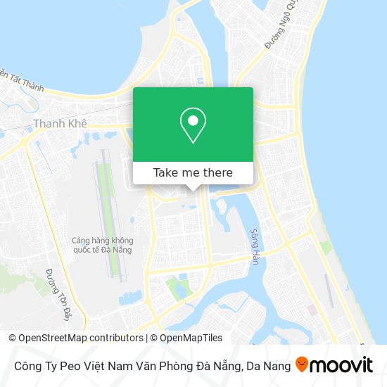 Công Ty Peo Việt Nam Văn Phòng Đà Nẵng map