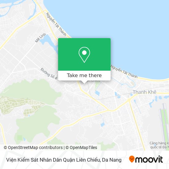 Viện Kiểm Sát Nhân Dân Quận Liên Chiểu map
