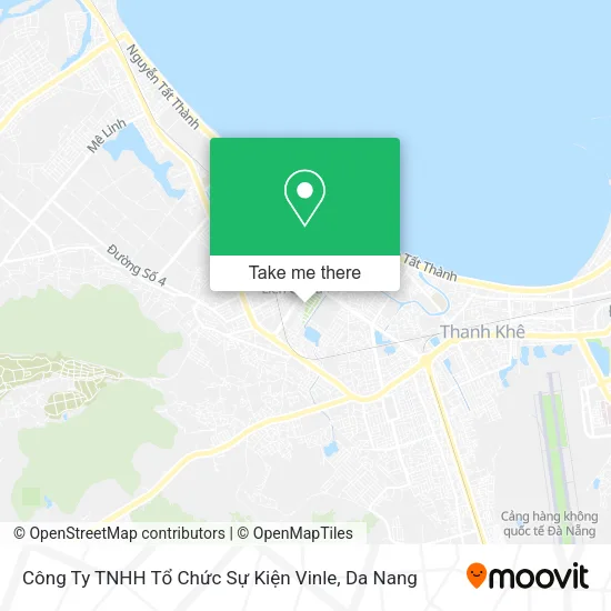 Công Ty TNHH Tổ Chức Sự Kiện Vinle map
