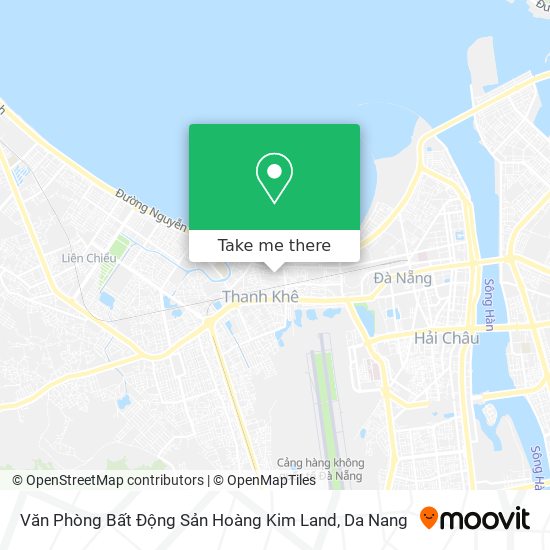 Văn Phòng Bất Động Sản Hoàng Kim Land map