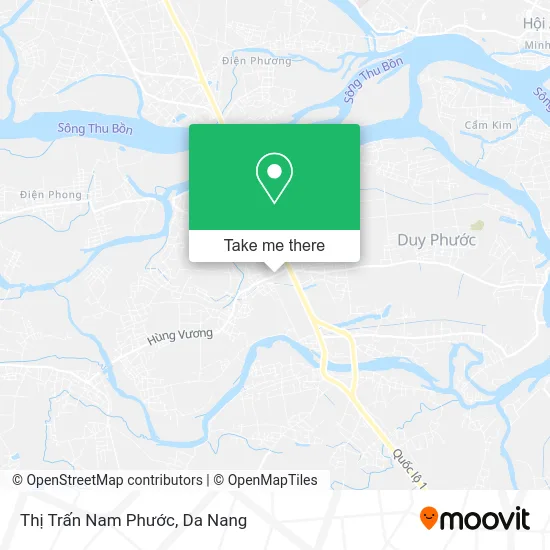 Thị Trấn Nam Phước map