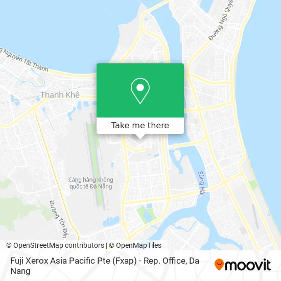 Fuji Xerox Asia Pacific Pte (Fxap) - Rep. Office map
