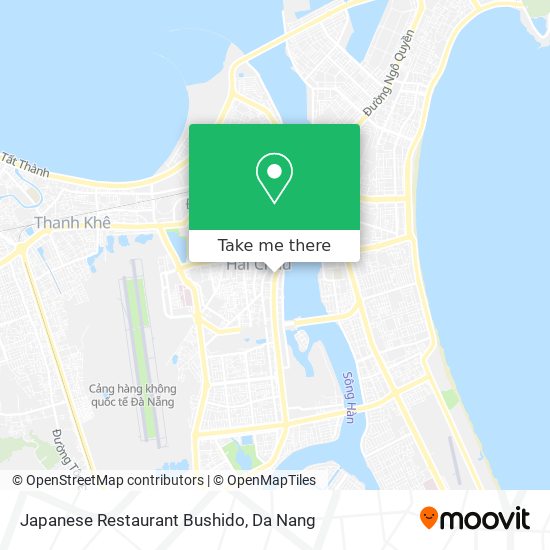 Japanese Restaurant Bushido map