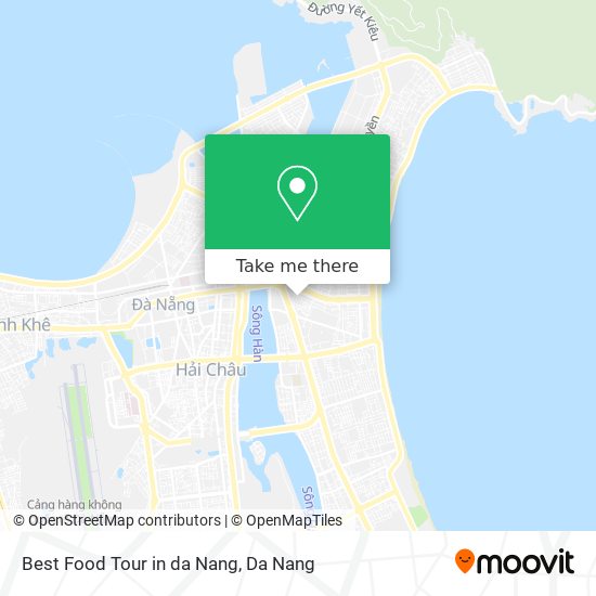 Best Food Tour in da Nang map