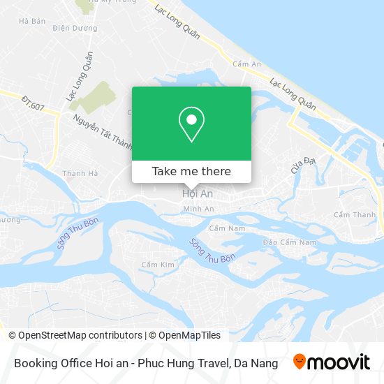 Booking Office Hoi an - Phuc Hung Travel map