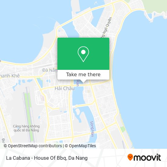 La Cabana - House Of Bbq map