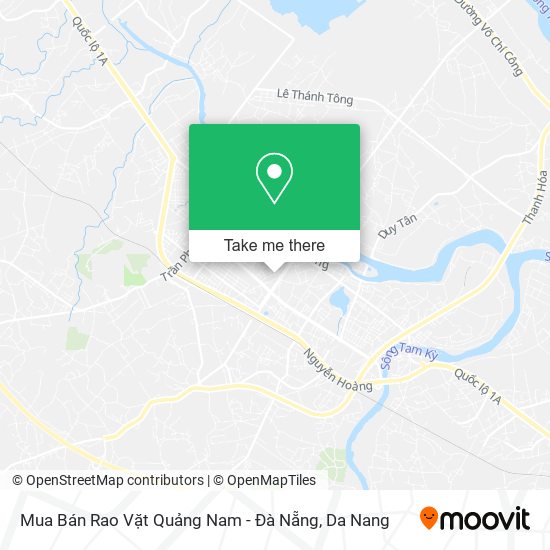 Mua Bán Rao Vặt Quảng Nam - Đà Nẵng map
