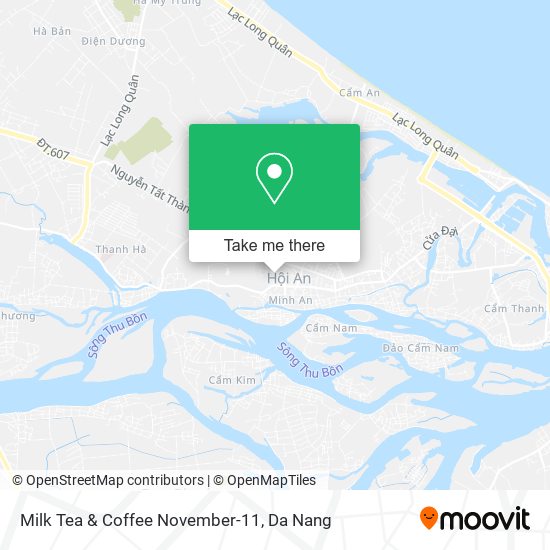 Milk Tea & Coffee November-11 map