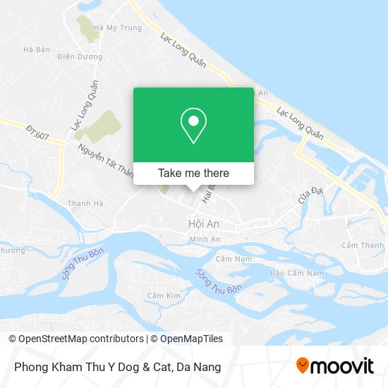 Phong Kham Thu Y Dog & Cat map