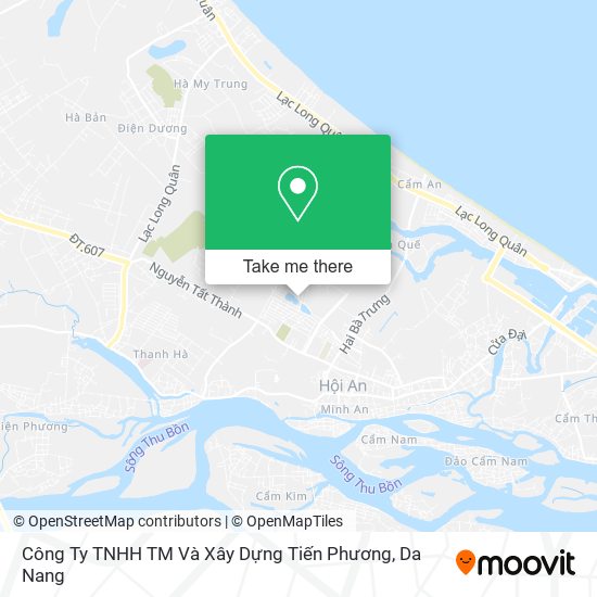 Công Ty TNHH TM Và Xây Dựng Tiến Phương map