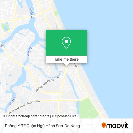 Phòng Y Tế Quận Ngũ Hành Sơn map