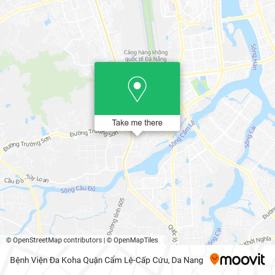 Bệnh Viện Đa Koha Quận Cẩm Lệ-Cấp Cứu map