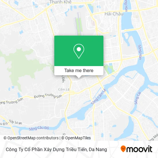 Công Ty Cổ Phần Xây Dựng Triều Tiến map