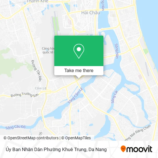 Ủy Ban Nhân Dân Phường Khuê Trung map