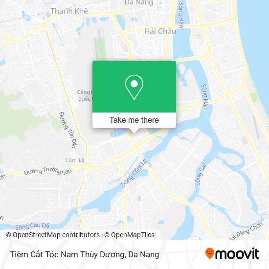 Tiệm Cắt Tóc Nam Thùy Dương map