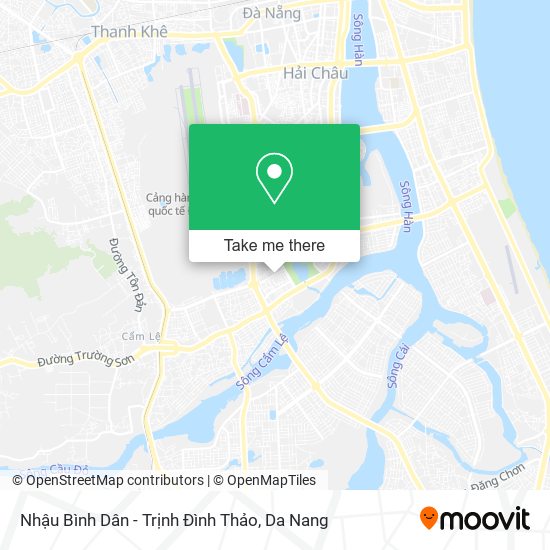 Nhậu Bình Dân - Trịnh Đình Thảo map