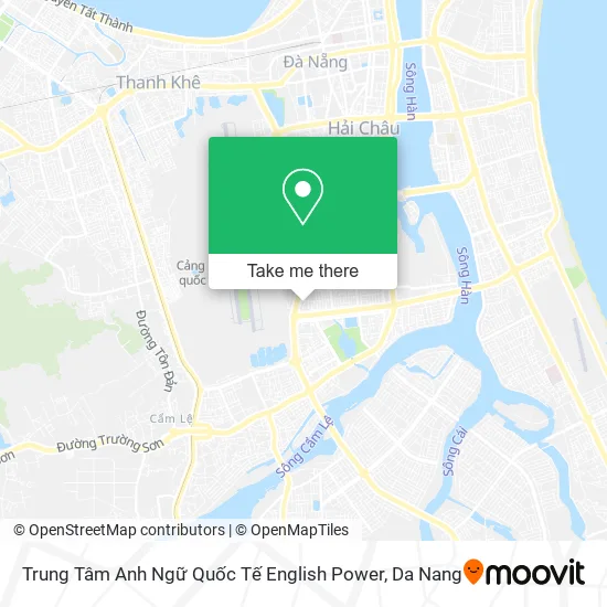 Trung Tâm Anh Ngữ Quốc Tế English Power map